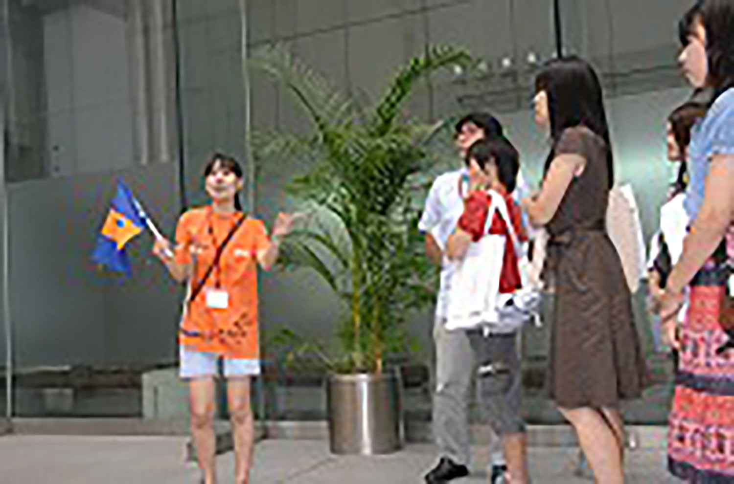 キャンパスツアーの様子
